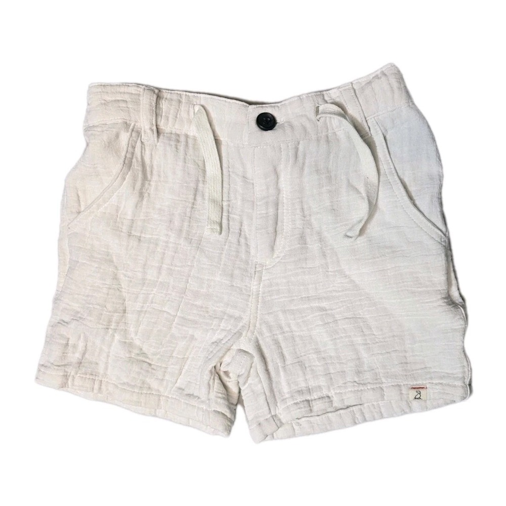 Me & Henry Boys  White Shorts 4-5 Years  Drawstrings Gauze